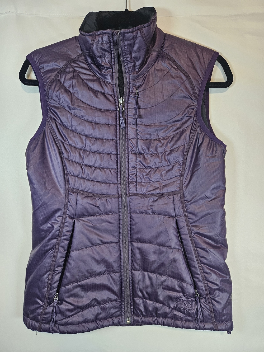 REI Purple Quilted Insulated Women's Vest
